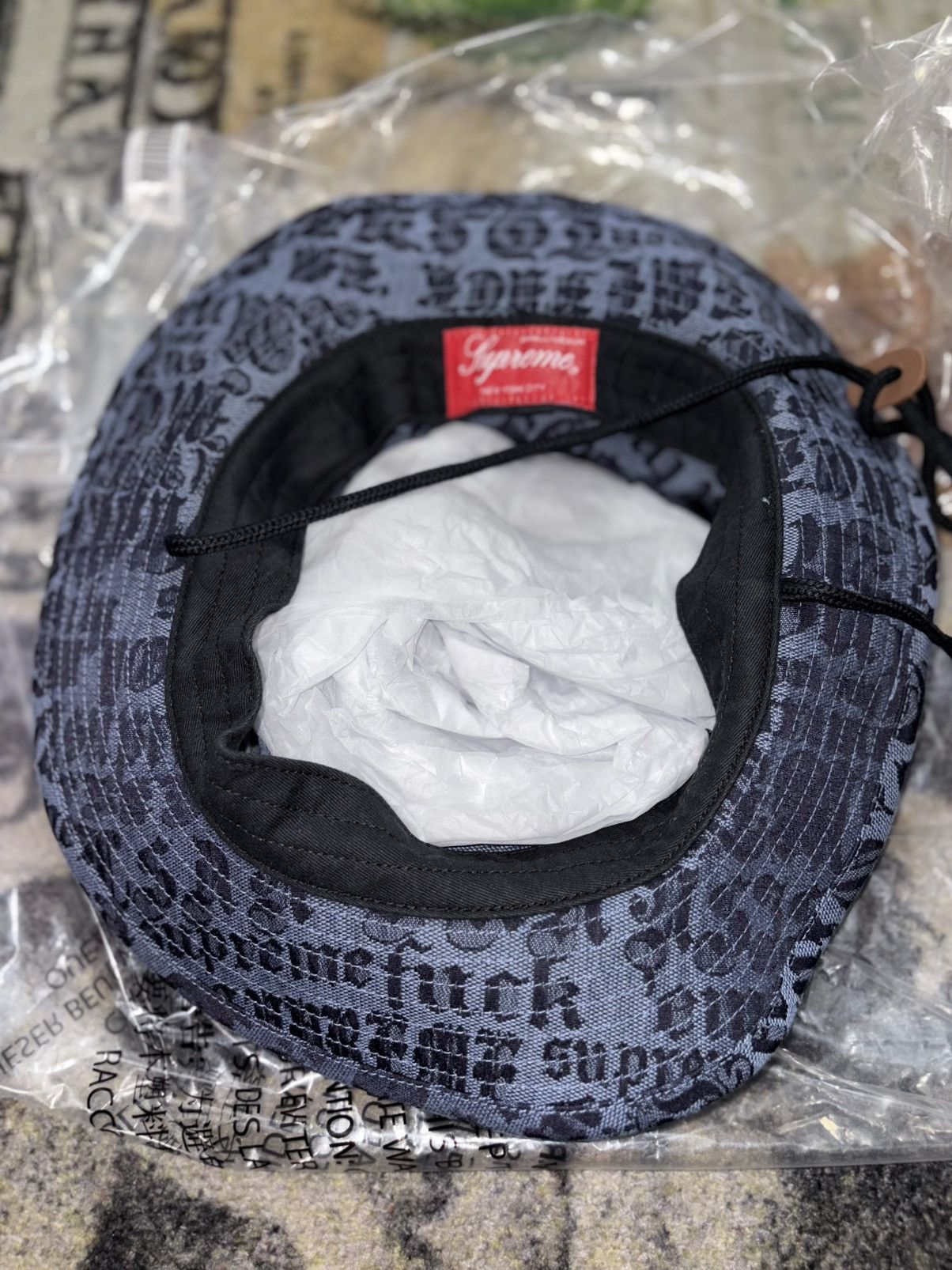 Supreme Supreme Cities Jacquard Boonie Bucket Hat (SMALL/MEDIUM) Size ONE SIZE - 3 Thumbnail