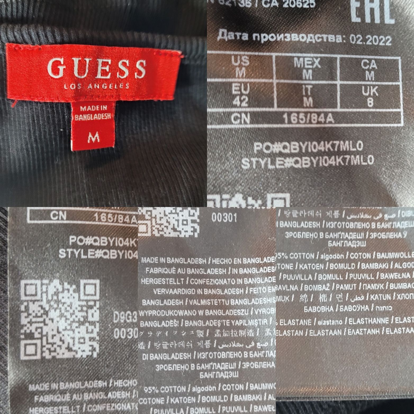 Guess 90s Guess Black Rib Knit Tank Top Zipper Detail Womens T-Shi Size M / US 6-8 / IT 42-44 - 3 Thumbnail