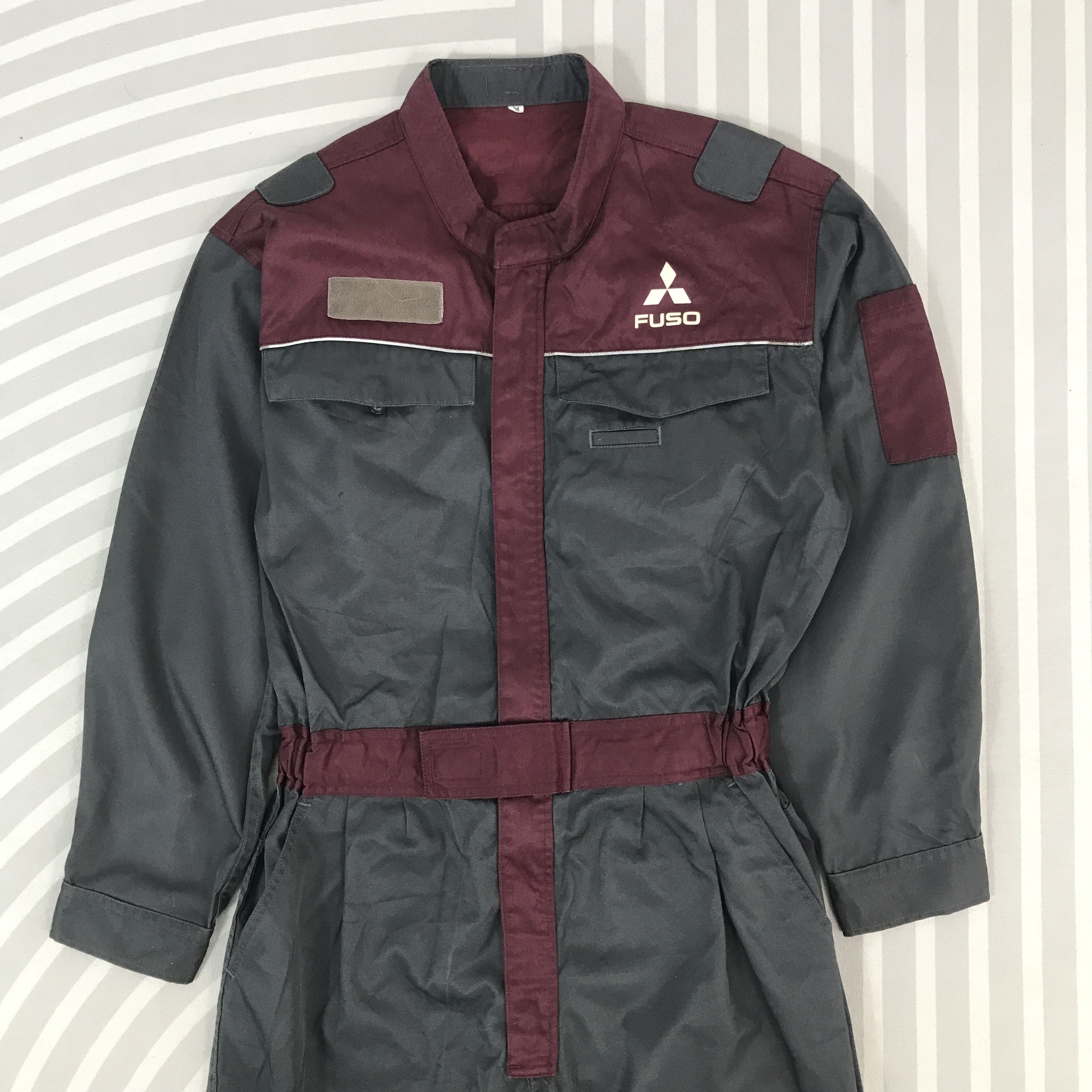 Sports Specialties Vintage Mitsubishi Fuso track Racing Coverall Jacket Size US M / EU 48-50 / 2 - 3 Thumbnail