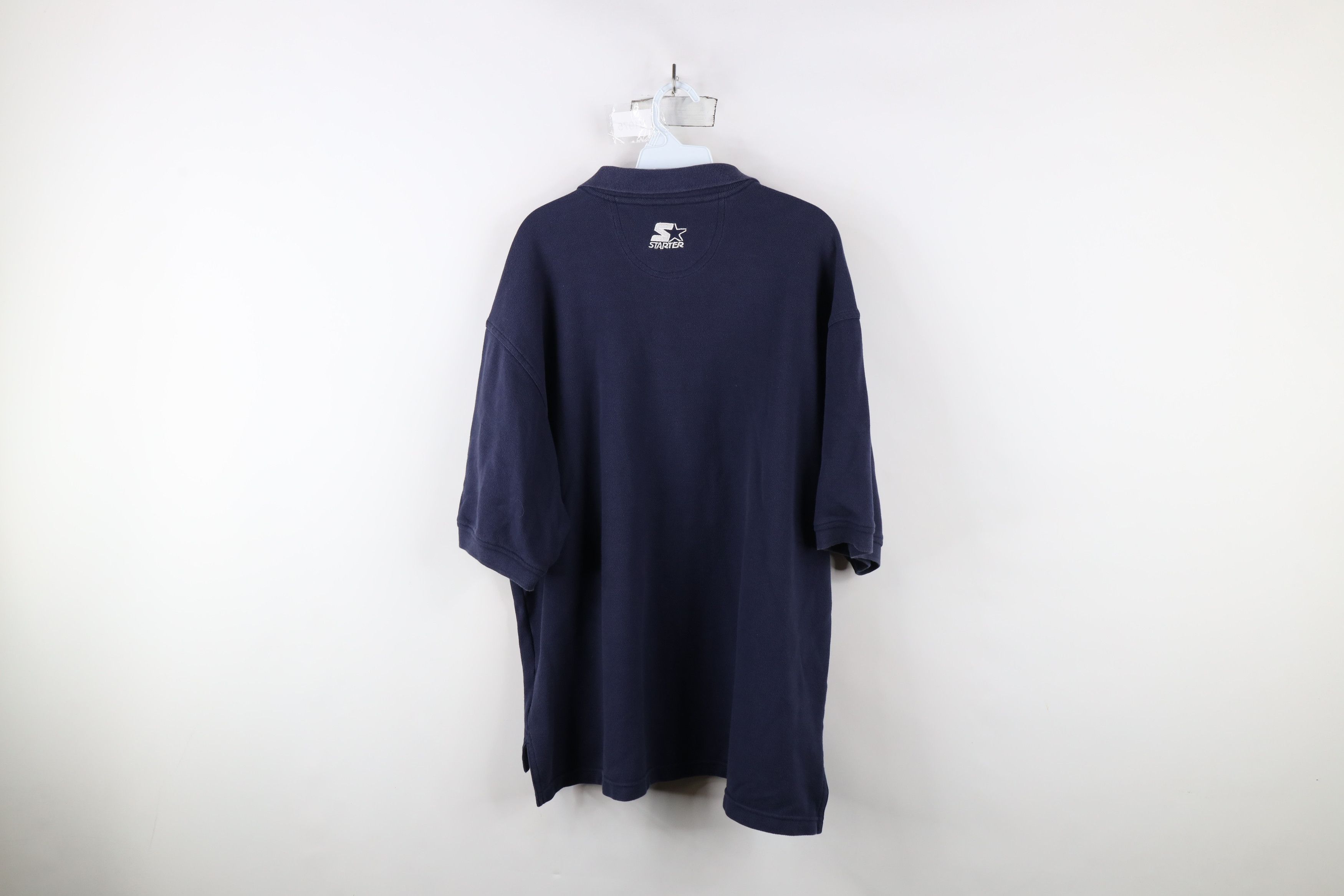 Starter × Vintage Vintage 90s Starter M University of Michigan Polo Shirt Size US L / EU 52-54 / 3 - 11 Thumbnail