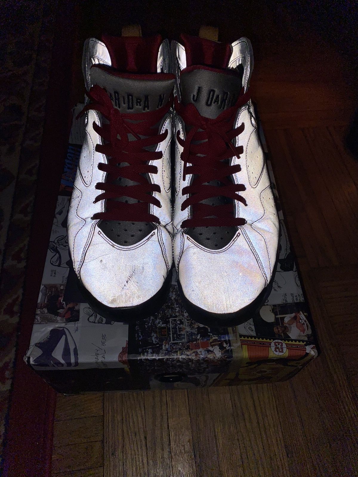 Jordan Brand × Nike Jordan 7 Retro Reflections of a Champion Size US 11.5 / EU 44-45 - 2 Thumbnail