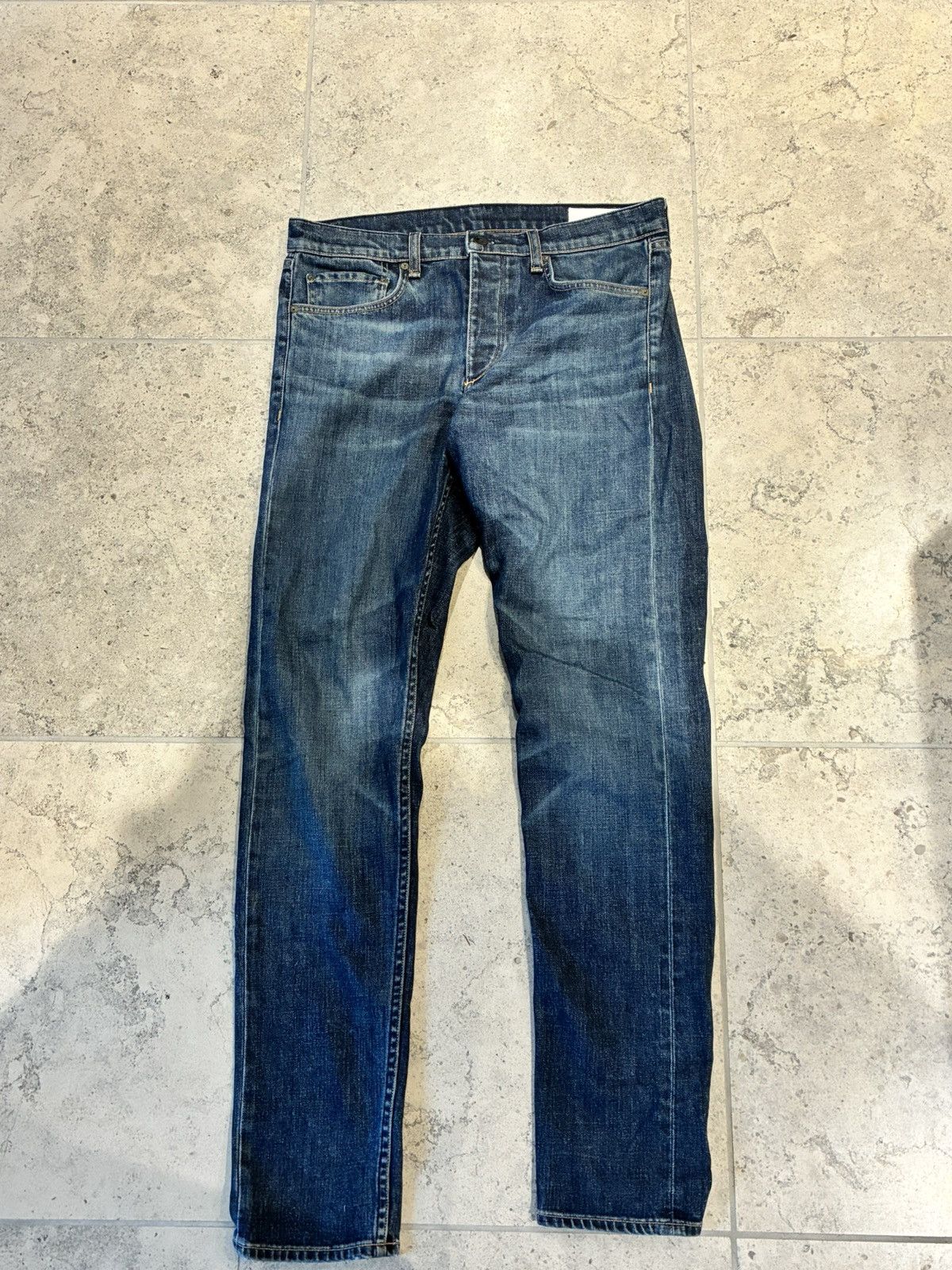 Rag & Bone Rag & Bone Blue Denim Jeans Size US 33 - 1 Thumbnail