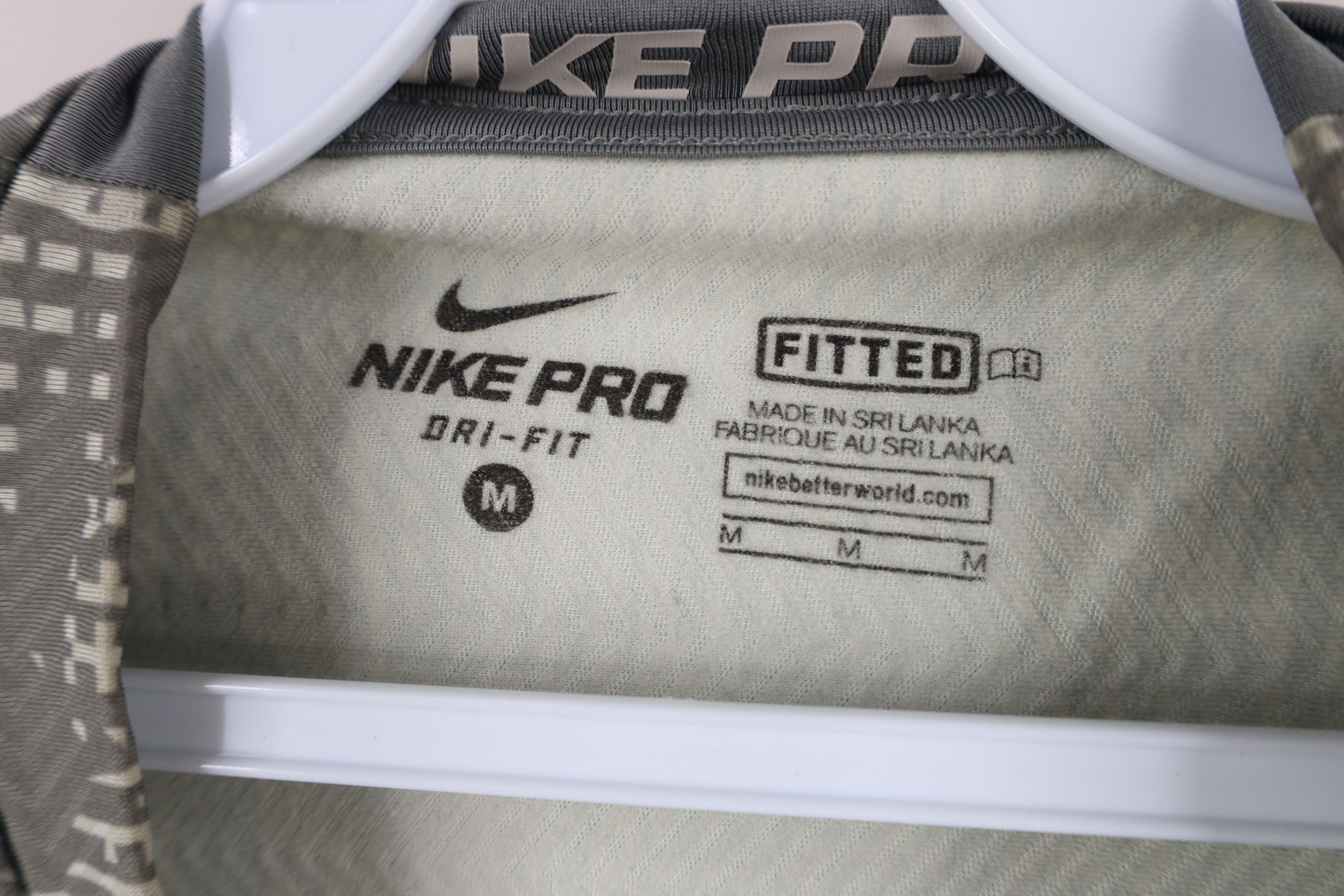 Nike × Vintage Nike Pro Compression Digi Camouflage Training Gym T-Shirt Size US M / EU 48-50 / 2 - 9 Thumbnail