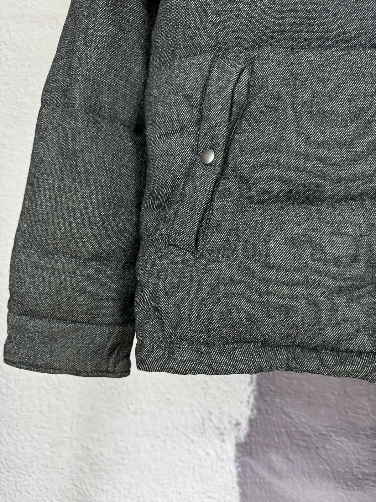 Japanese Brand Urban Research Doors grey wool down quilted jacket coat Size US M / EU 48-50 / 2 - 8 Thumbnail