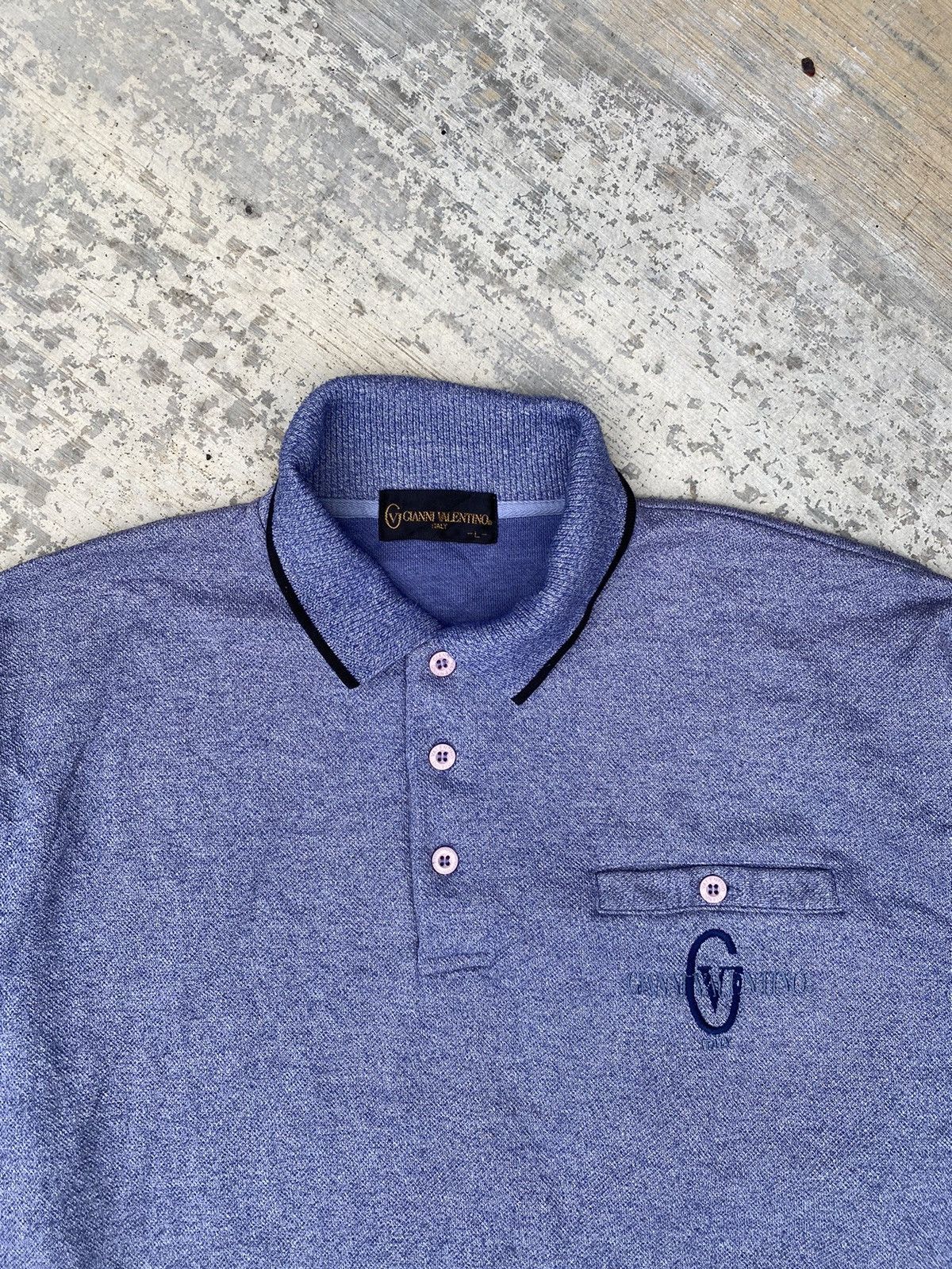 Japanese Brand × Vintage ⚡️Steals⚡️Gianni Valentino sweatshirt Size US L / EU 52-54 / 3 - 3 Thumbnail
