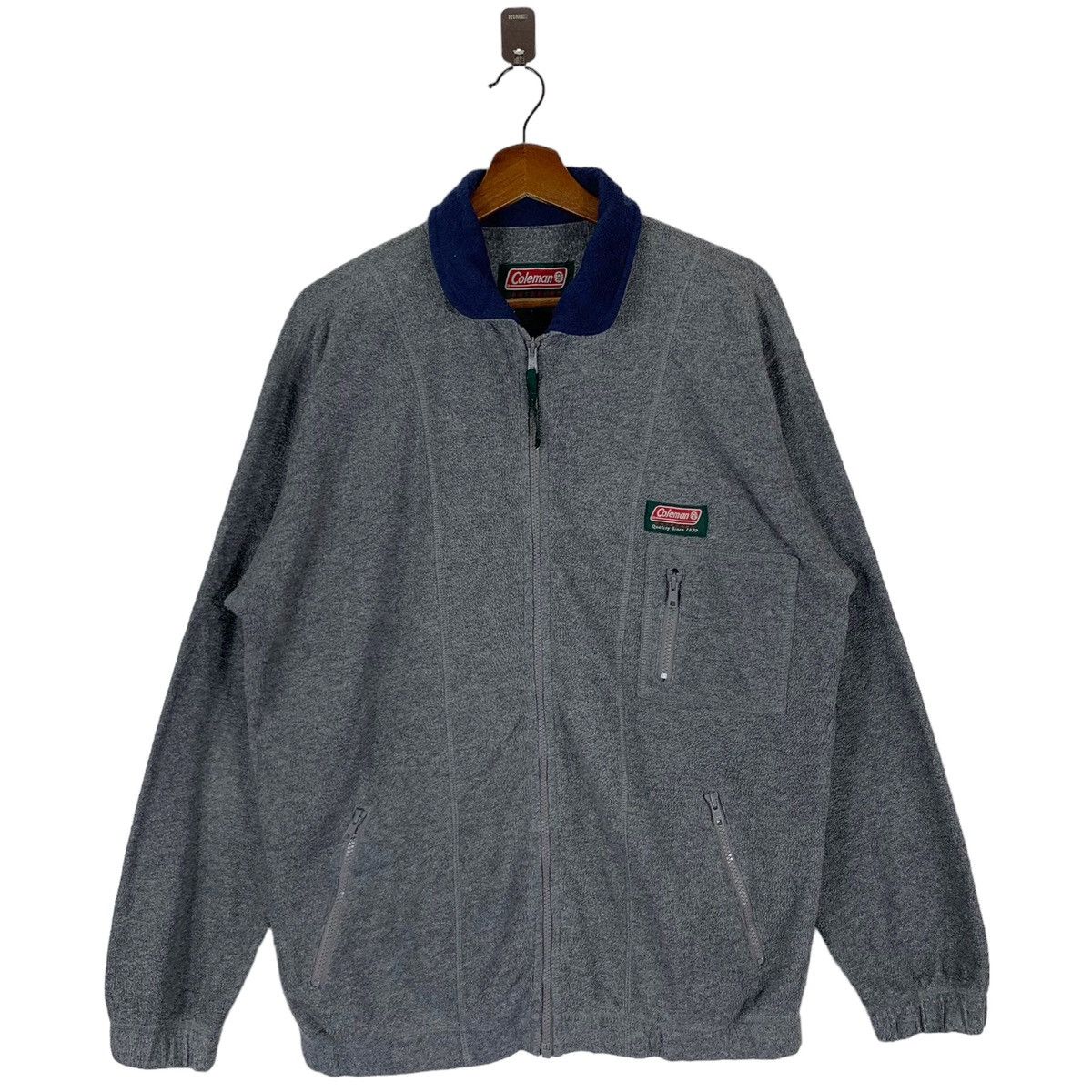 Coleman VINTAGE COLEMAN OUTDOOR HIKING FLEECE JACKET Size US M / EU 48-50 / 2 - 1 Thumbnail