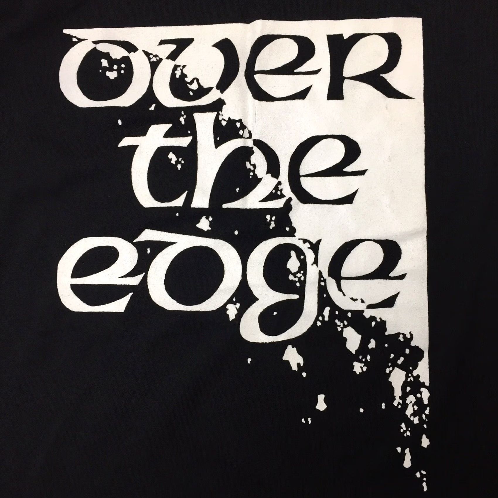 Hanes VINTAGE 90s Hanes Shirt Black L Men Short Sleeve 50/50 Over The Edge Fifty-Fifty Single Stitch K Size US L / EU 52-54 / 3 - 3 Thumbnail