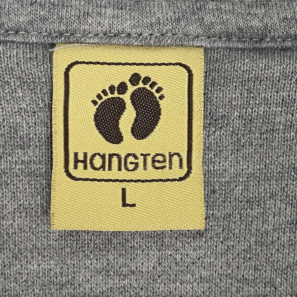 Vintage Vintage Han Teng Sweatshirt Crewneck Logo Embroidery Grey Size US L / EU 52-54 / 3 - 5 Thumbnail