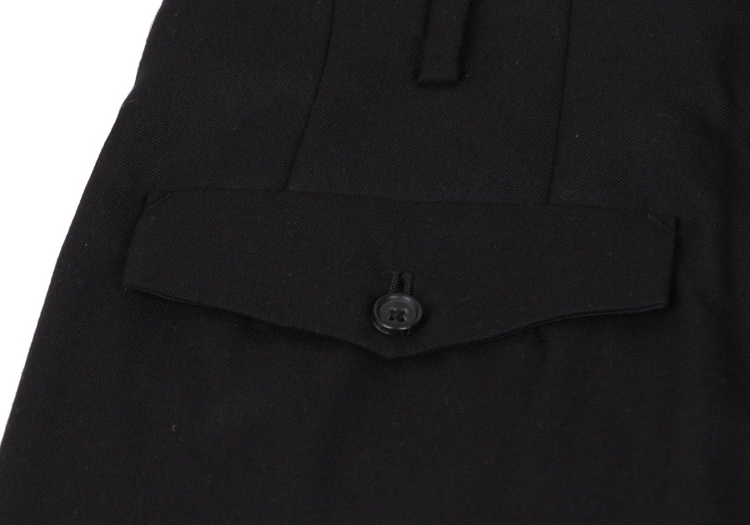 Yohji Yamamoto Yohji Yamamoto Costume Wool Two-Tuck Pants Black 3 Size US 34 / EU 50 - 10 Thumbnail
