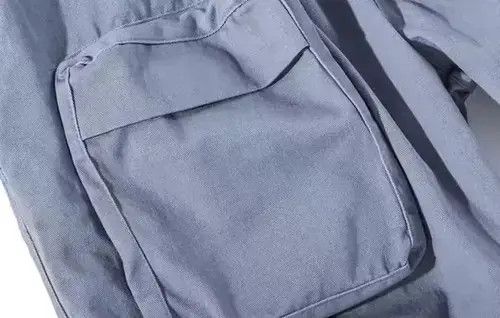 Other 20SS Indigo Union Japan Grey Worker Shorts Size US 31 - 3 Thumbnail