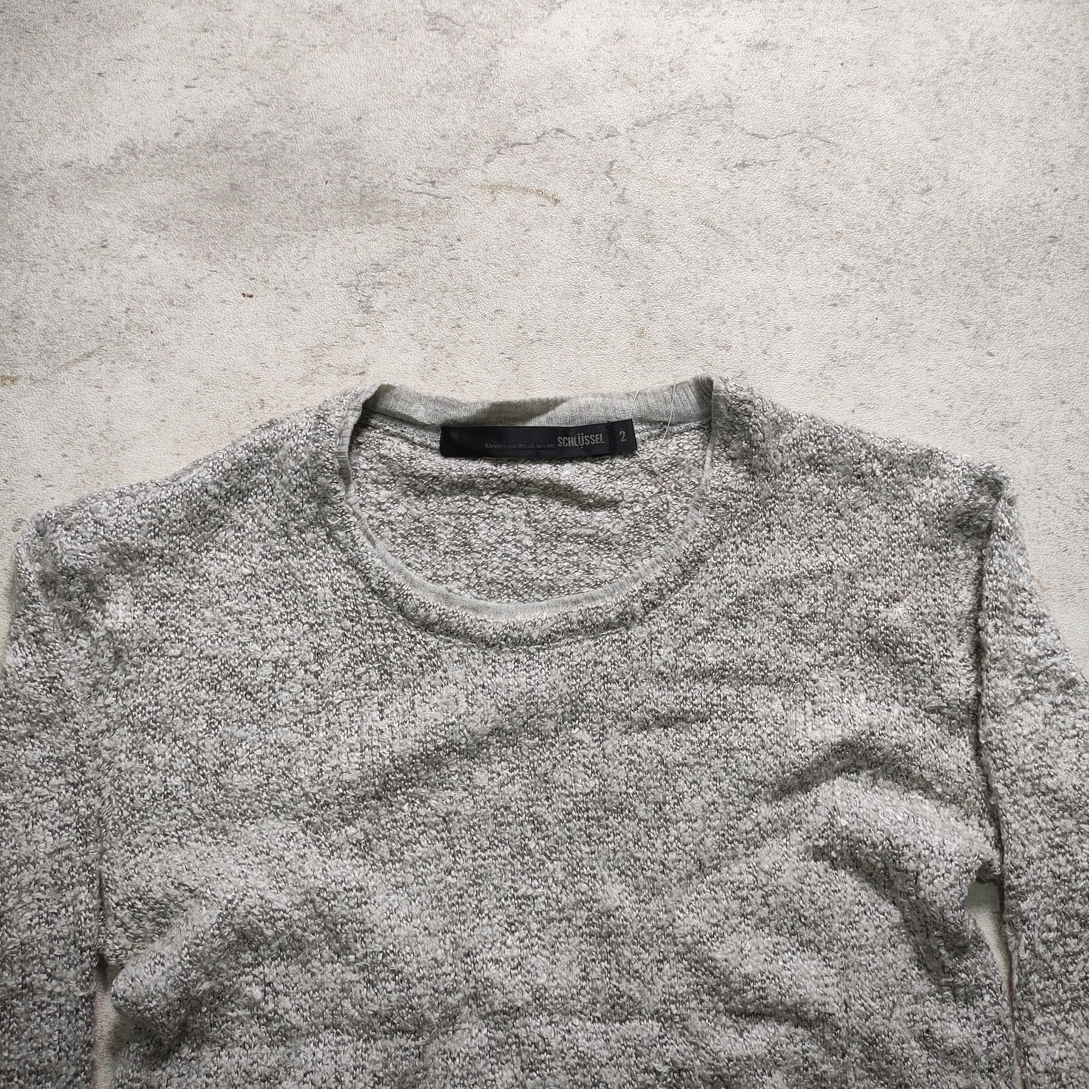 Schlussel Schlussel Knit Furry Sweater Japanese Brand Size US M / EU 48-50 / 2 - 4 Thumbnail