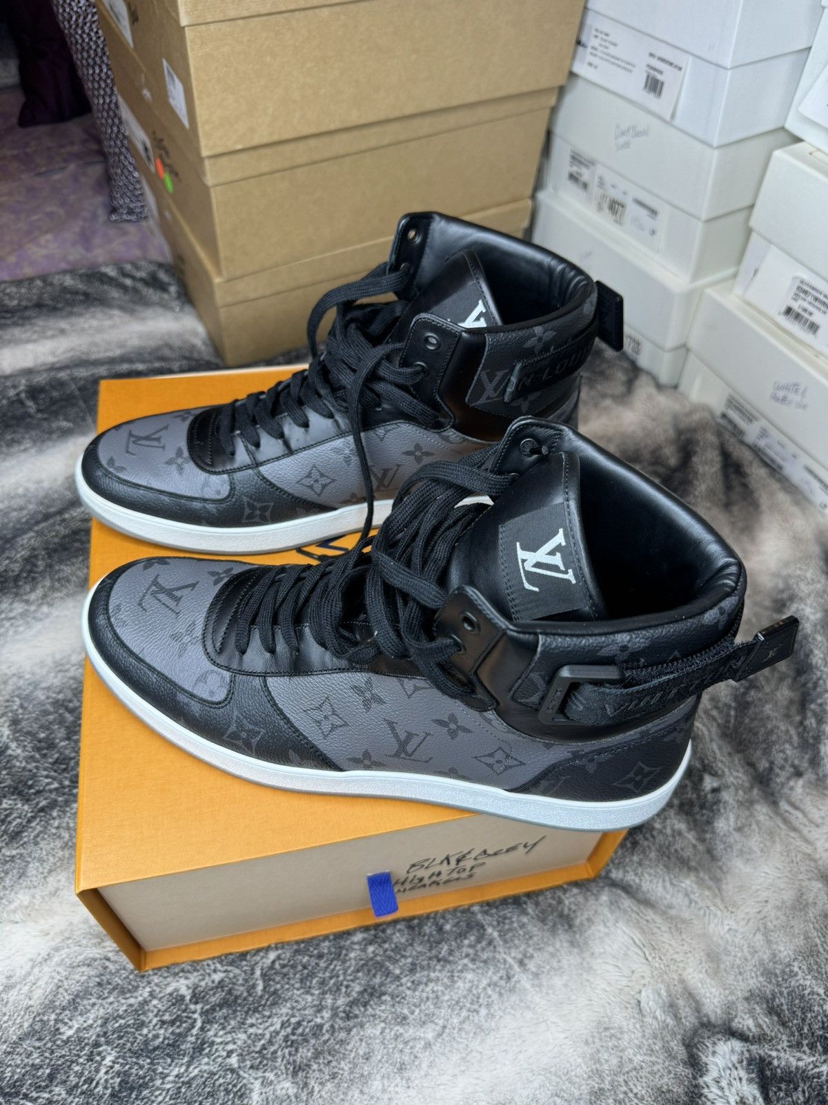 Louis Vuitton Louis Vuitton Rivoli Sneaker Boot Size US 9.5 / EU 42-43 - 12 Thumbnail