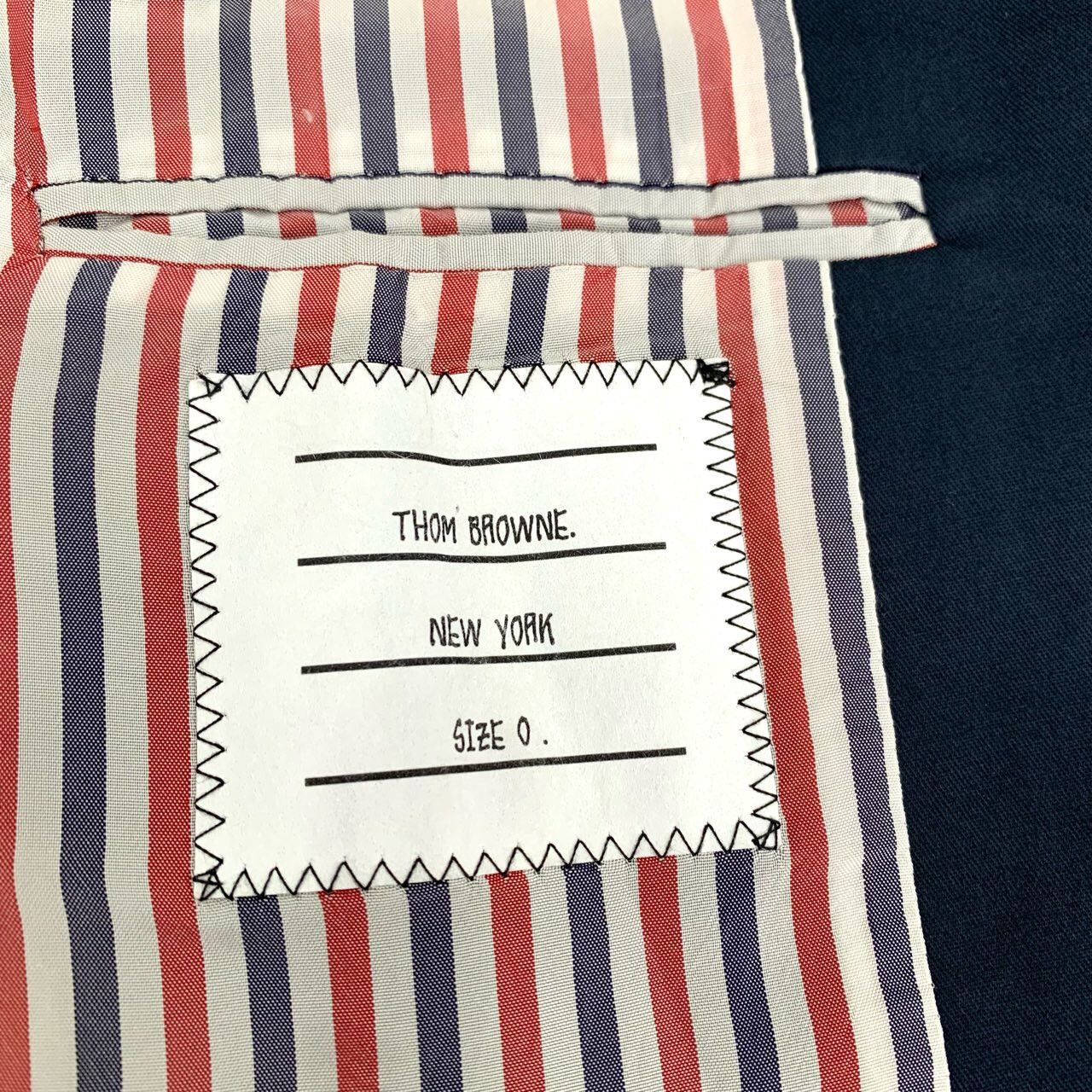 Thom Browne Thom Browne TB Collared Single-Breasted Mid-Length Blazer, Size XS / US 0-2 / IT 36-38 - 7 Thumbnail