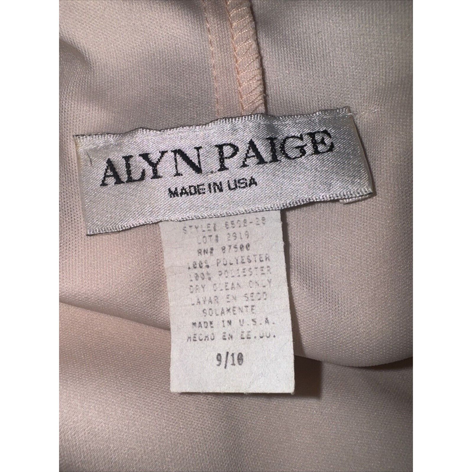 Alan Paine Alyn Paige Womens Slip Dress Size 9/10 Pink Green Brown Flor Size L / US 10 / IT 46 - 2 Thumbnail