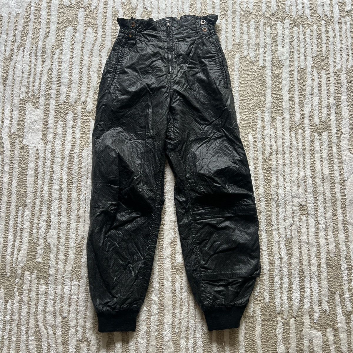 Other Blue System black 90s vintage ski pants size 1 Size 26" / US 2 / IT 38 - 6 Thumbnail