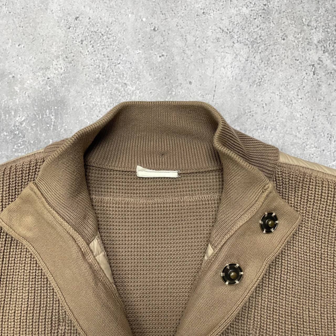 Bark Bark Knit Down Button-Up Cardigan Brown Size M Size US M / EU 48-50 / 2 - 9 Thumbnail