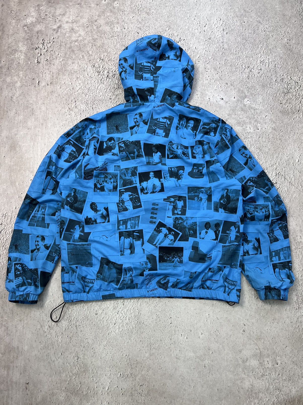 Lacoste × Polaroid Vintage Lacoste x Polaroid track nylon zip jacket Size US L / EU 52-54 / 3 - 12 Thumbnail