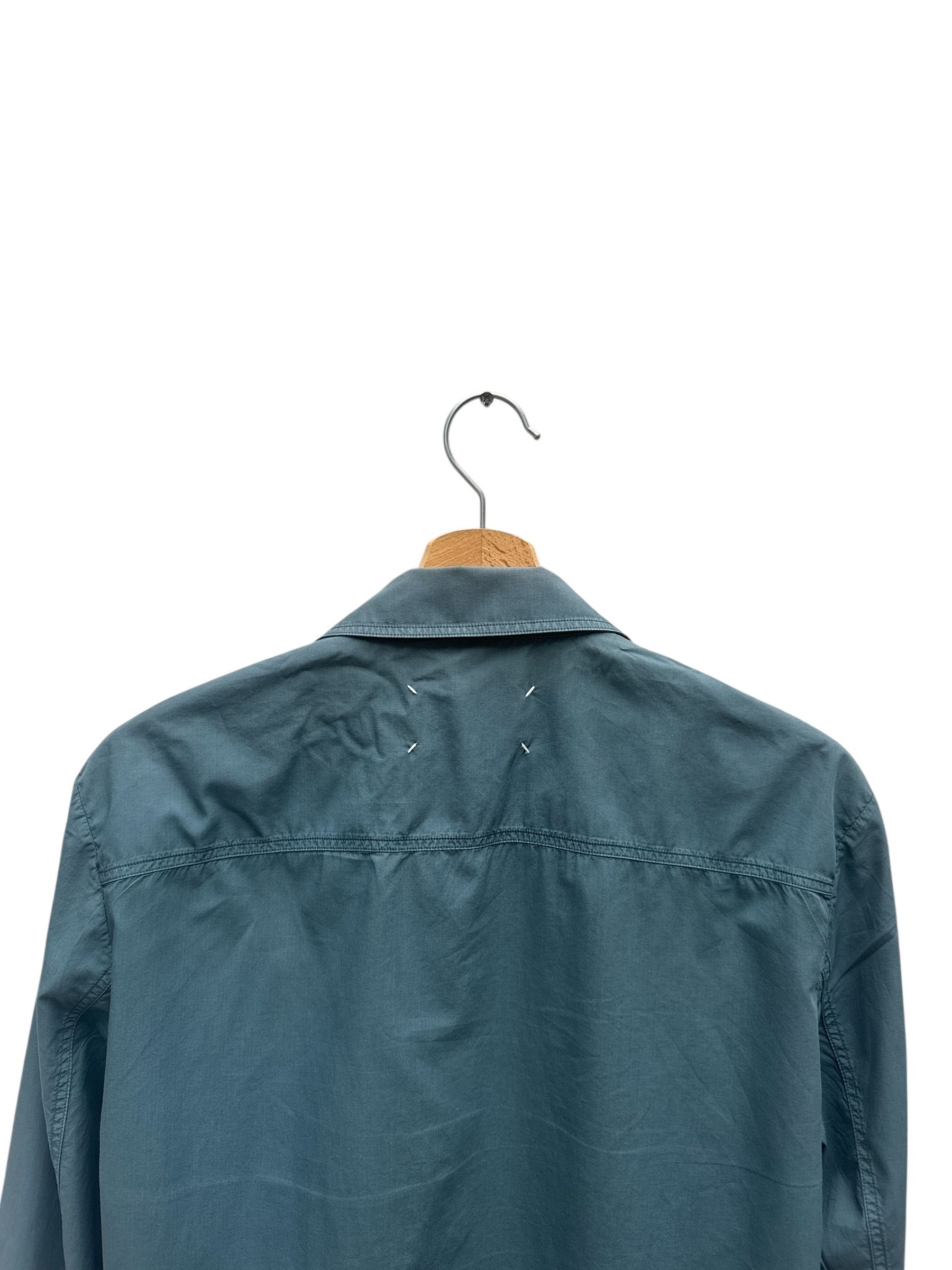Maison Margiela FW 2015 Navy Cotton Shirt Size US S / EU 44-46 / 1 - 4 Thumbnail