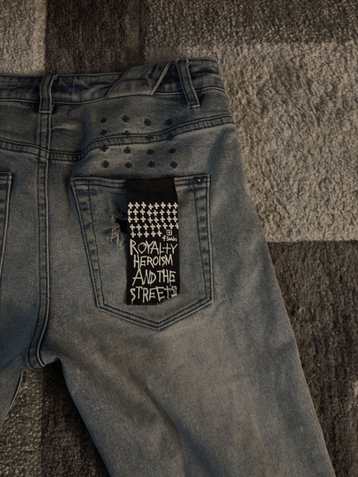 Designer × Ksubi Ksubi Jeans – Size 28 – Distressed Slim Fit Denim Size US 28 / EU 44 - 3 Thumbnail