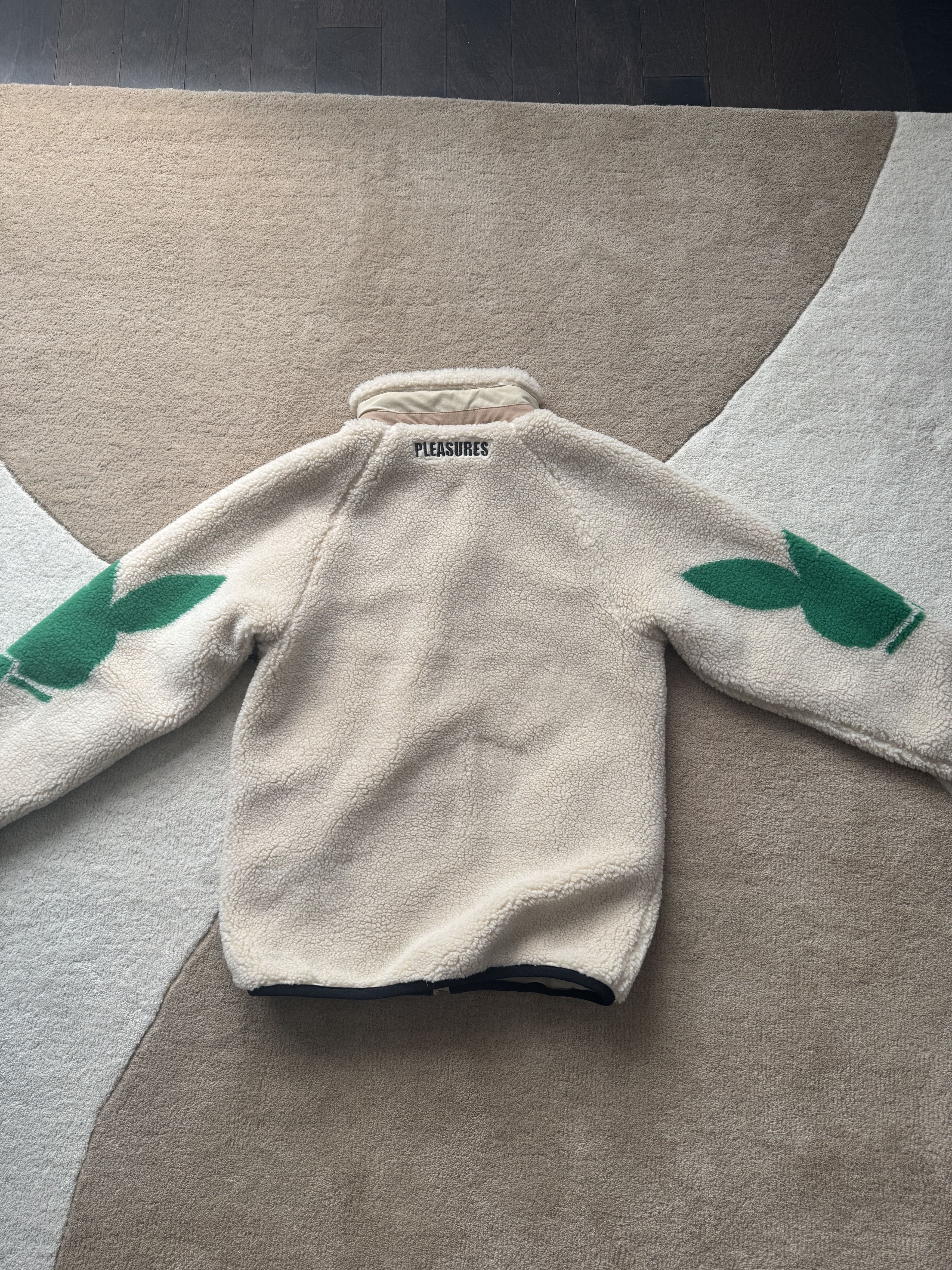 Playboy × Pleasures Pleasures X Playboy Bunny Sherpa Zip Tan Size US M / EU 48-50 / 2 - 5 Thumbnail