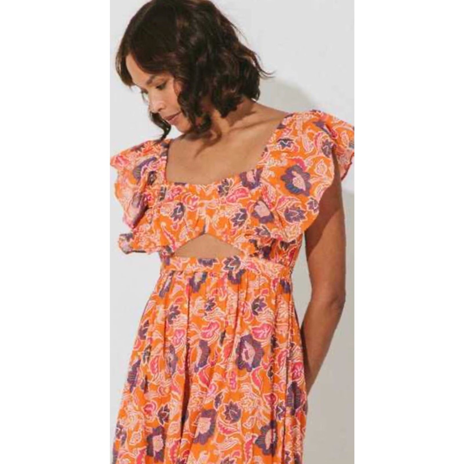 Cleobella VINTAGE Cleobella Maxi Dress Women Small Floral Bohemian Tropical Resort Casual Summer Wedding Size S / US 4 / IT 40 - 2 Thumbnail