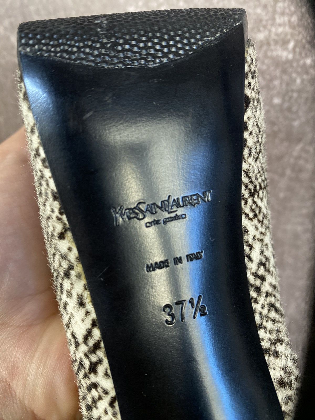 Yves Saint Laurent Yves Saint Laurent Heels Size US 7.5 / IT 37.5 - 6 Thumbnail