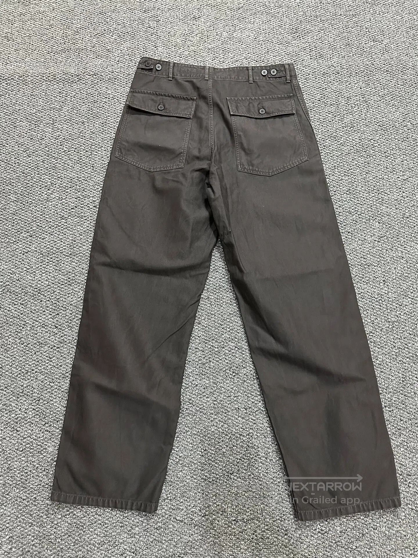 Visvim visvim 24aw alda pants in charcoal black. Size US 34 / EU 50 - 4 Thumbnail