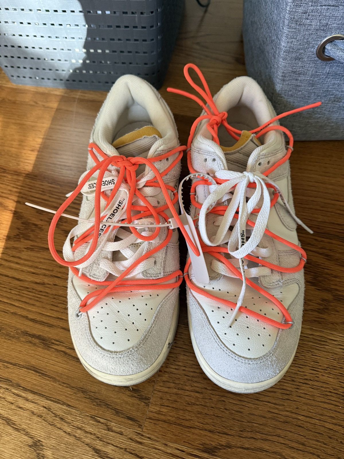 Nike × Off-White Nike Off-White Dunks Lot 11 size 11.5 Size US 11.5 / EU 44-45 - 1 Thumbnail