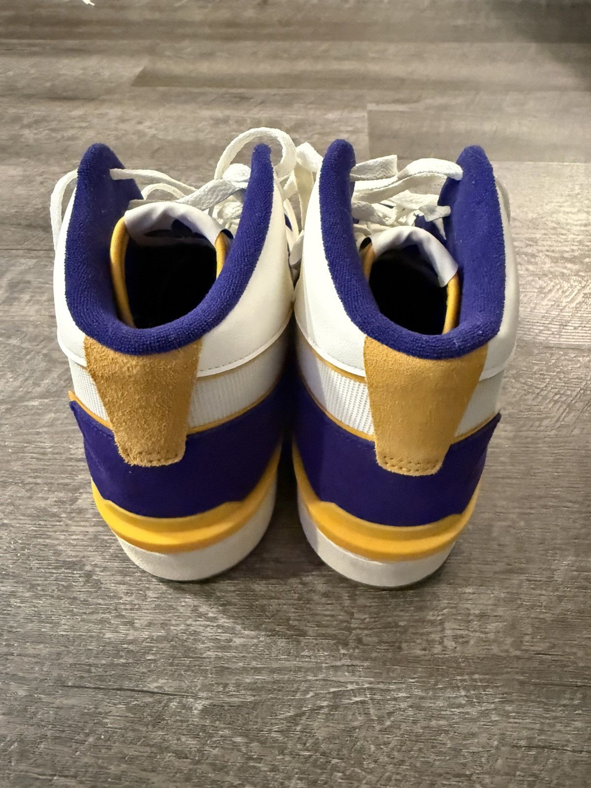 Adidas Adidas Forum Exhibit Mid 2 “Lakers” Size US 10.5 / EU 43-44 - 4 Thumbnail