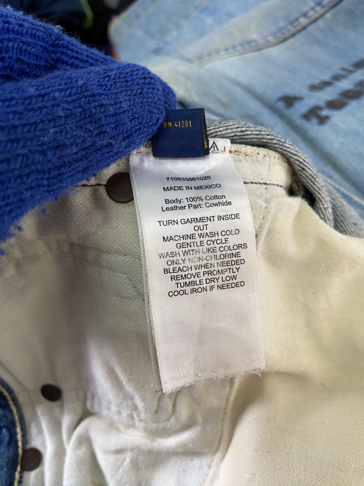 Polo Ralph Lauren Distressed Denim
