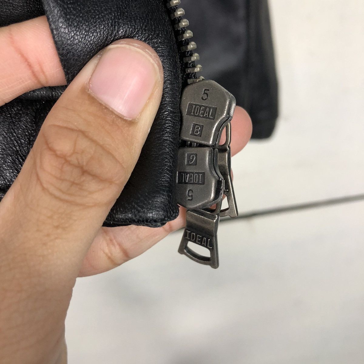Japanese Brand 📌Vintage Cropped Leather Biker Jacket Indivi Japan Size US M / EU 48-50 / 2 - 18 Thumbnail