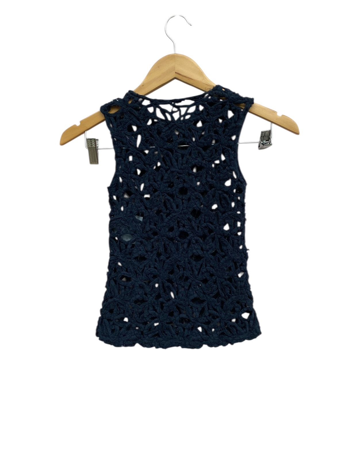 Comme des Garcons Comme des garcons tank tops mesh a/d 1996 Size S / US 4 / IT 40 - 2 Thumbnail