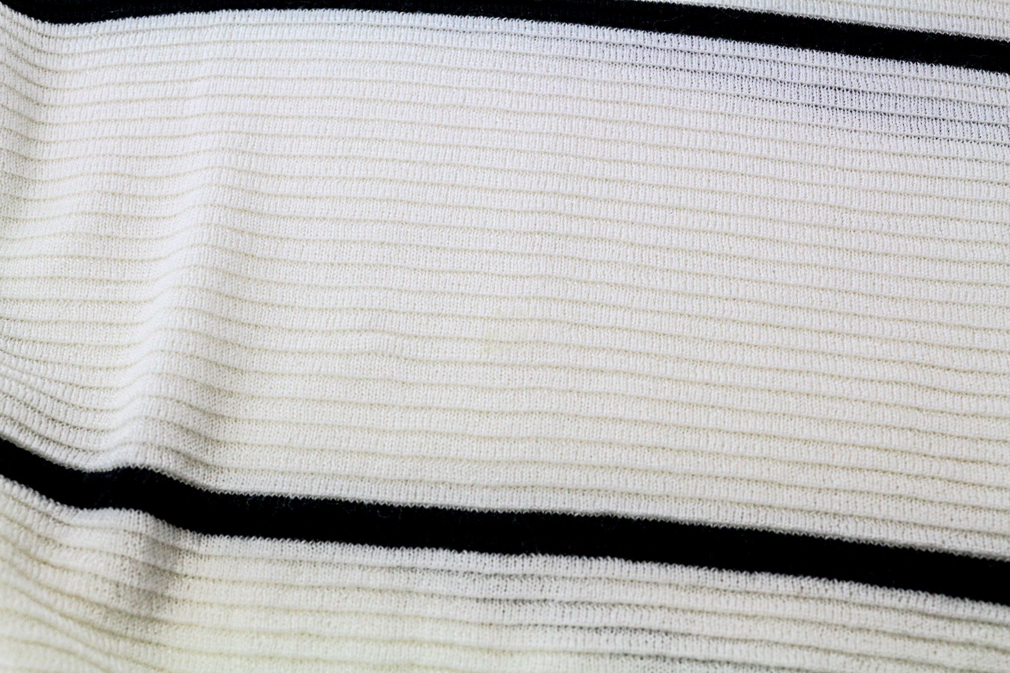 Scotch & Soda AMS COUTURE L Off-White Striped Sweatshirt 76187 Size US L / EU 52-54 / 3 - 8 Thumbnail