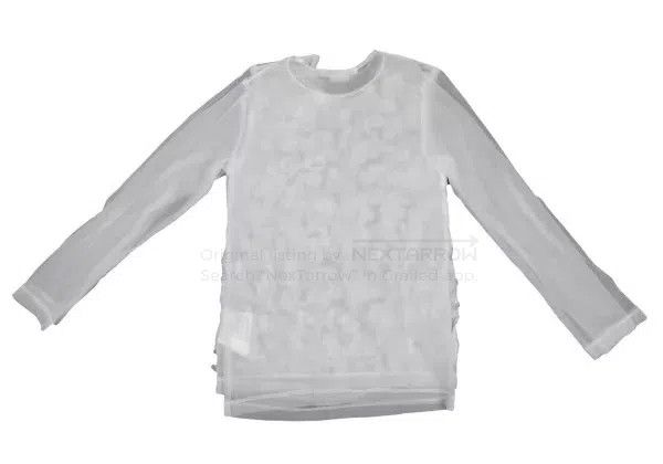 Comme des Garcons Comme Des Garcons White Vintage Floral Double Layer See-th Size XS / US 0-2 / IT 36-38 - 3 Thumbnail