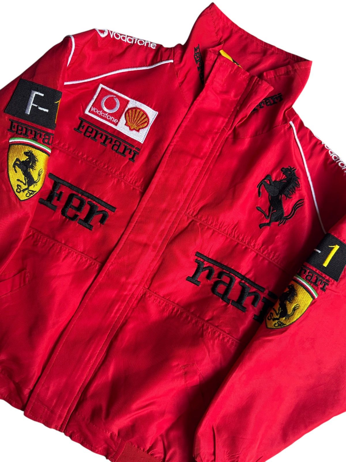 Ferrari VERY RARE VINTAGE JACKET RACING FERRARI SPONSORED KIDS Size US S / EU 44-46 / 1 - 3 Thumbnail
