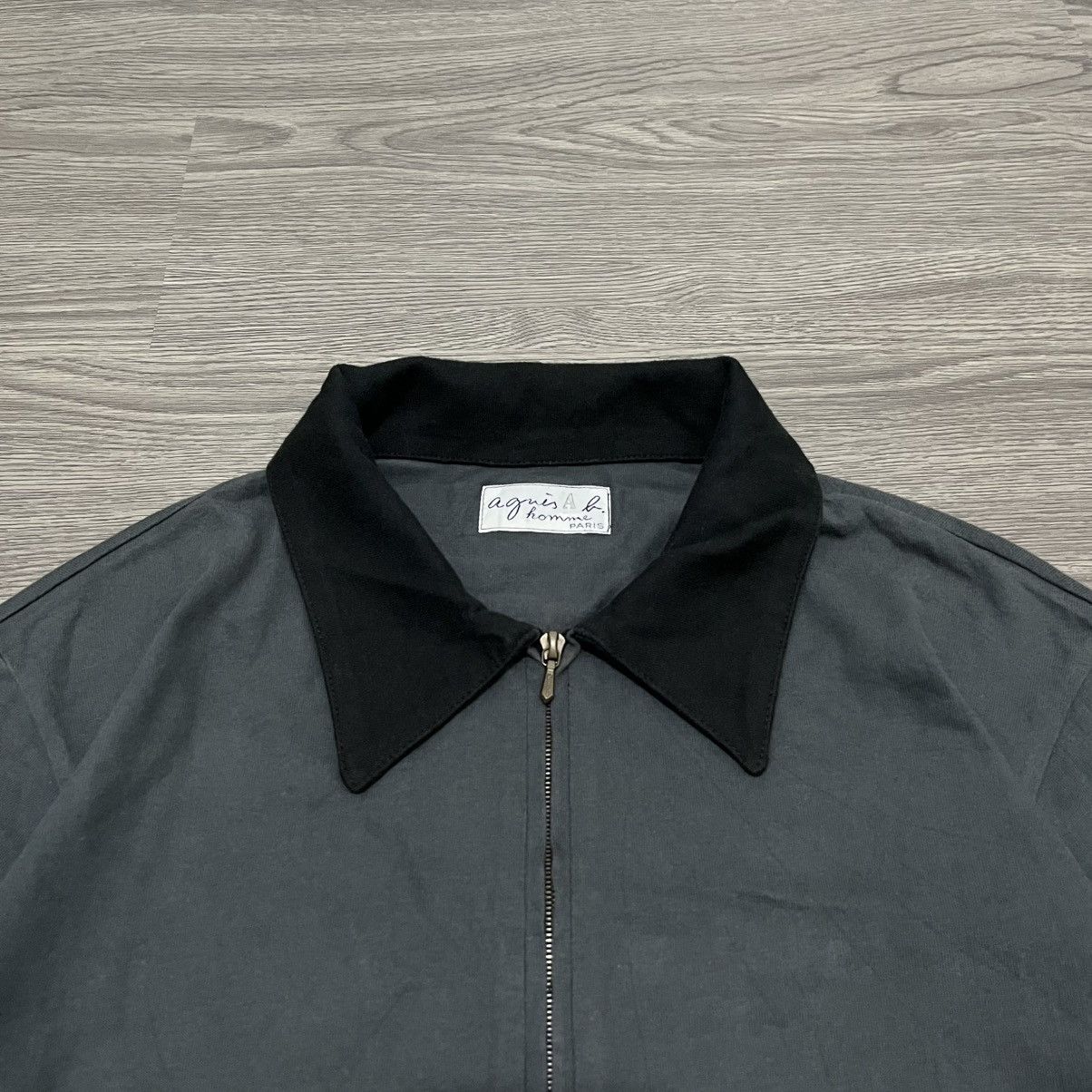 agnes b. 2000s Agnes.B Homme Half Zipper Polo Shirt Desaigner Size US S / EU 44-46 / 1 - 2 Thumbnail
