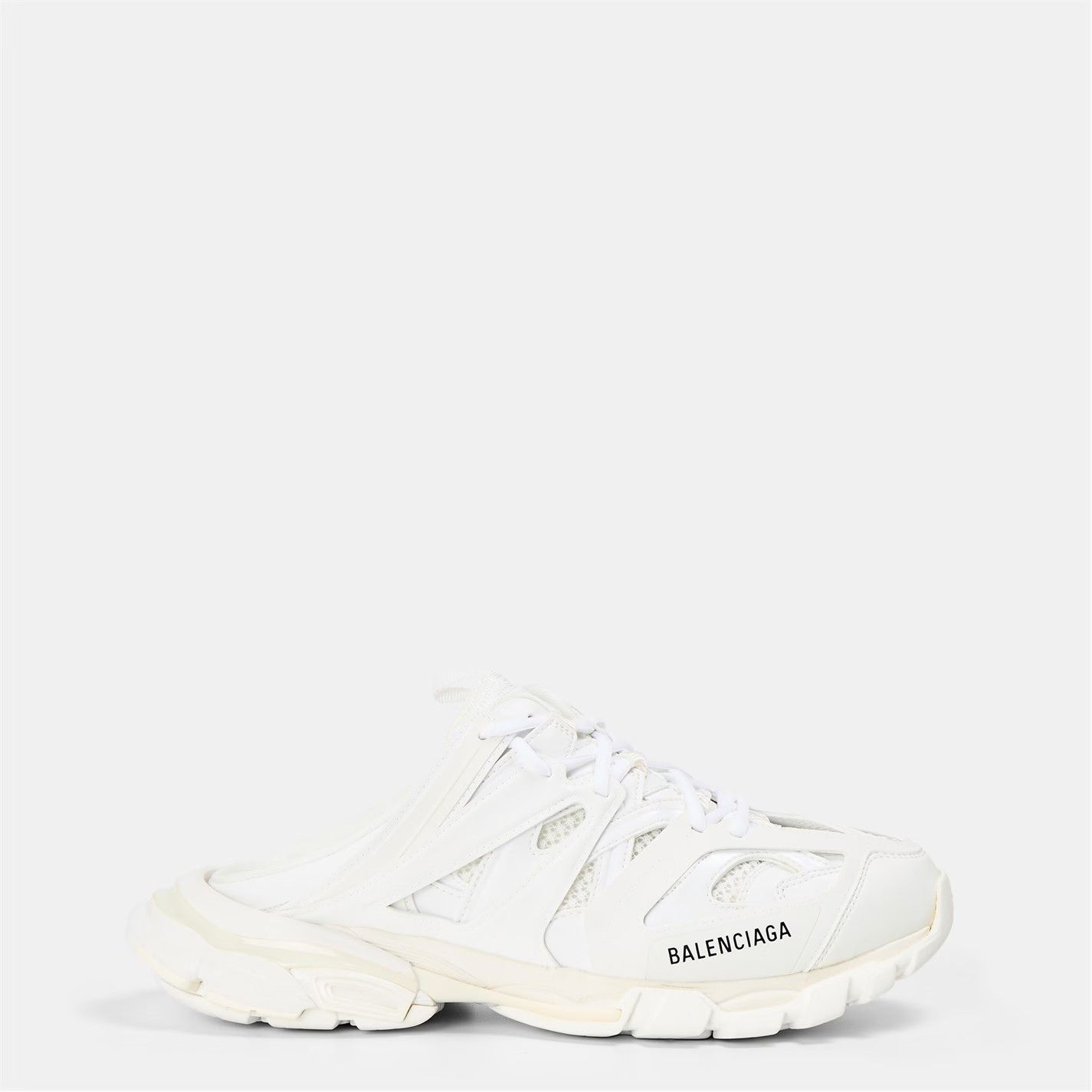 Balenciaga o1g2r1mq0226 Trainer Mules In White Size US 12 / EU 45 - 1 Thumbnail