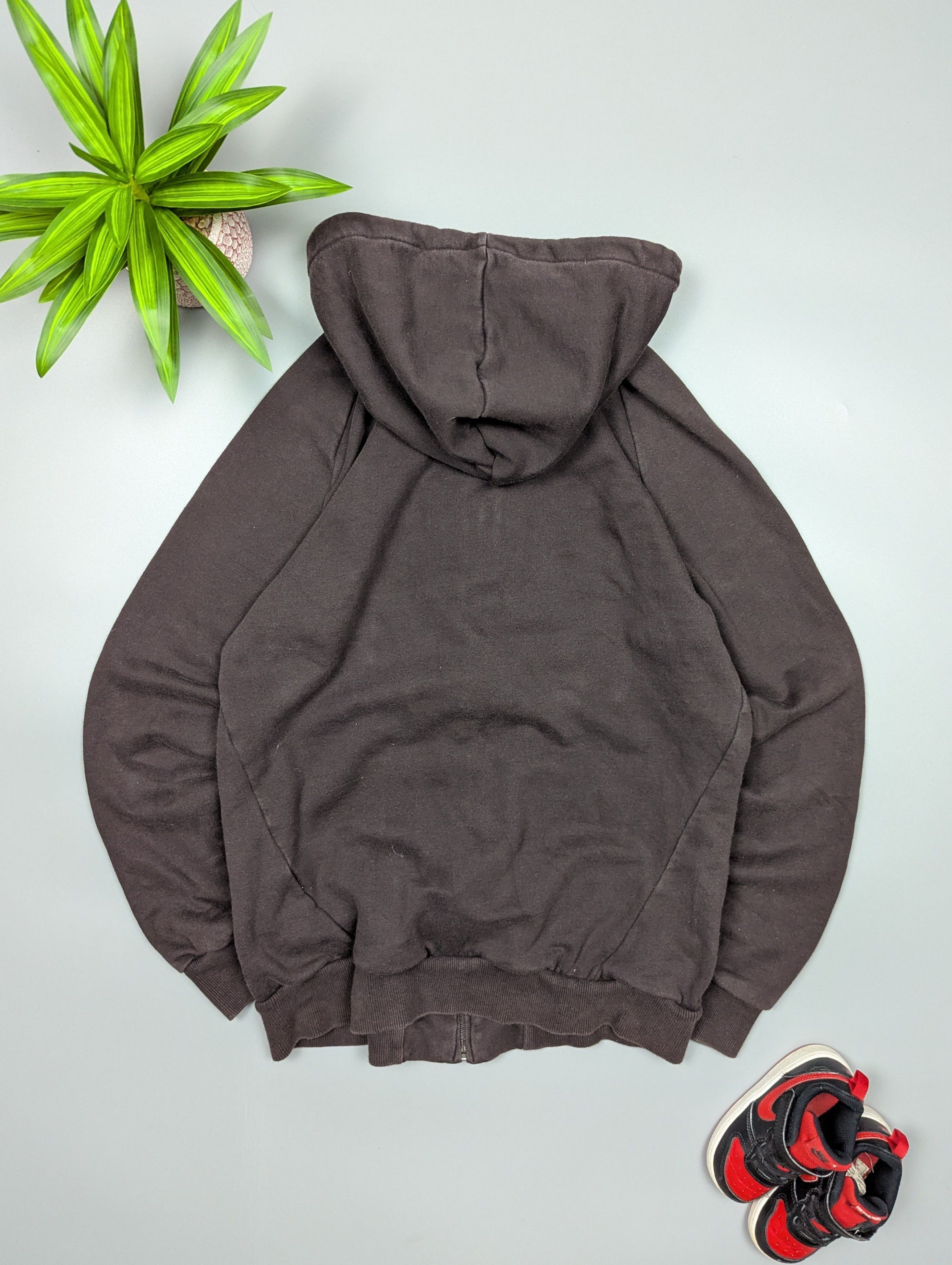 Puma PUMA Vintage Men's Full Zip Hoodie Dark Brown Y2k Size US M / EU 48-50 / 2 - 9 Thumbnail