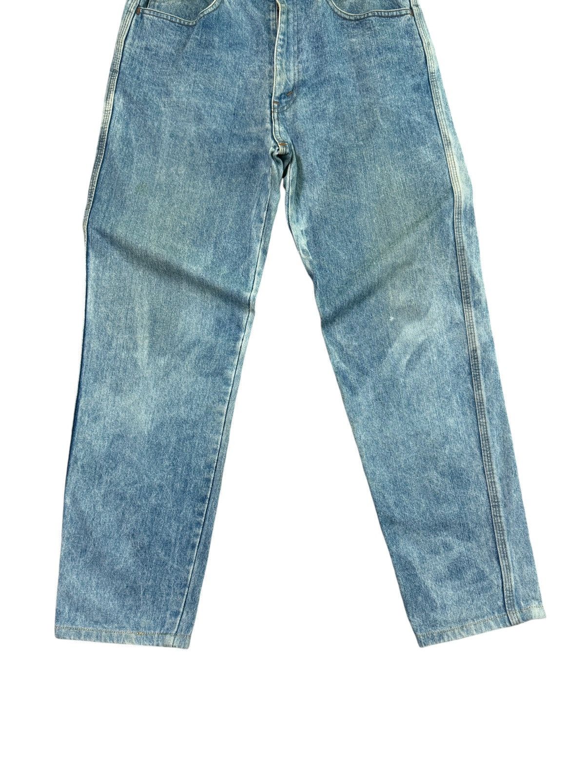 Levi's Vintage Clothing Vintage Levis 636 Mud Wash Acid Wash Loose Jeans Size US 30 / EU 46 - 6 Thumbnail