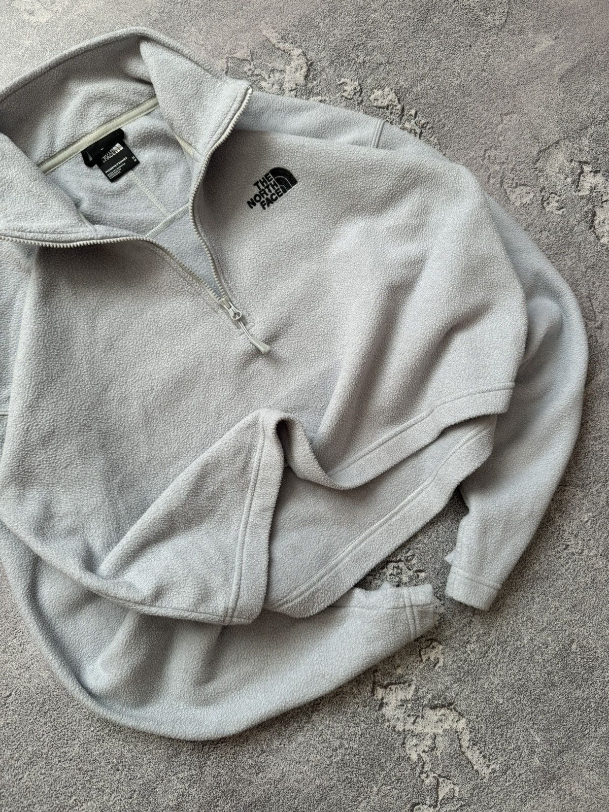 The North Face The North Face TNF Wmns M 1/4 zip crop fleece sweatshirt Y2K Size M / US 6-8 / IT 42-44 - 3 Thumbnail