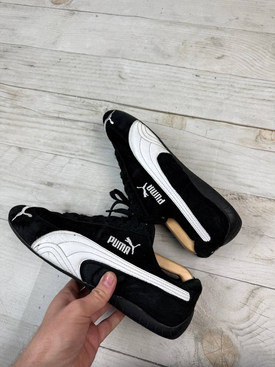 Puma Vintage Puma Speed Cat Racing Leather Sneakers 00s Y2K Size US 11 / EU 44 - 2 Thumbnail