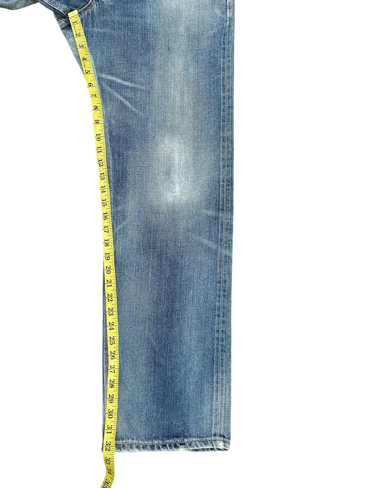 Kapital Vintage Edwin half Selvedge Distressed Denim Jeans Size US 32 / EU 48 - 20 Thumbnail