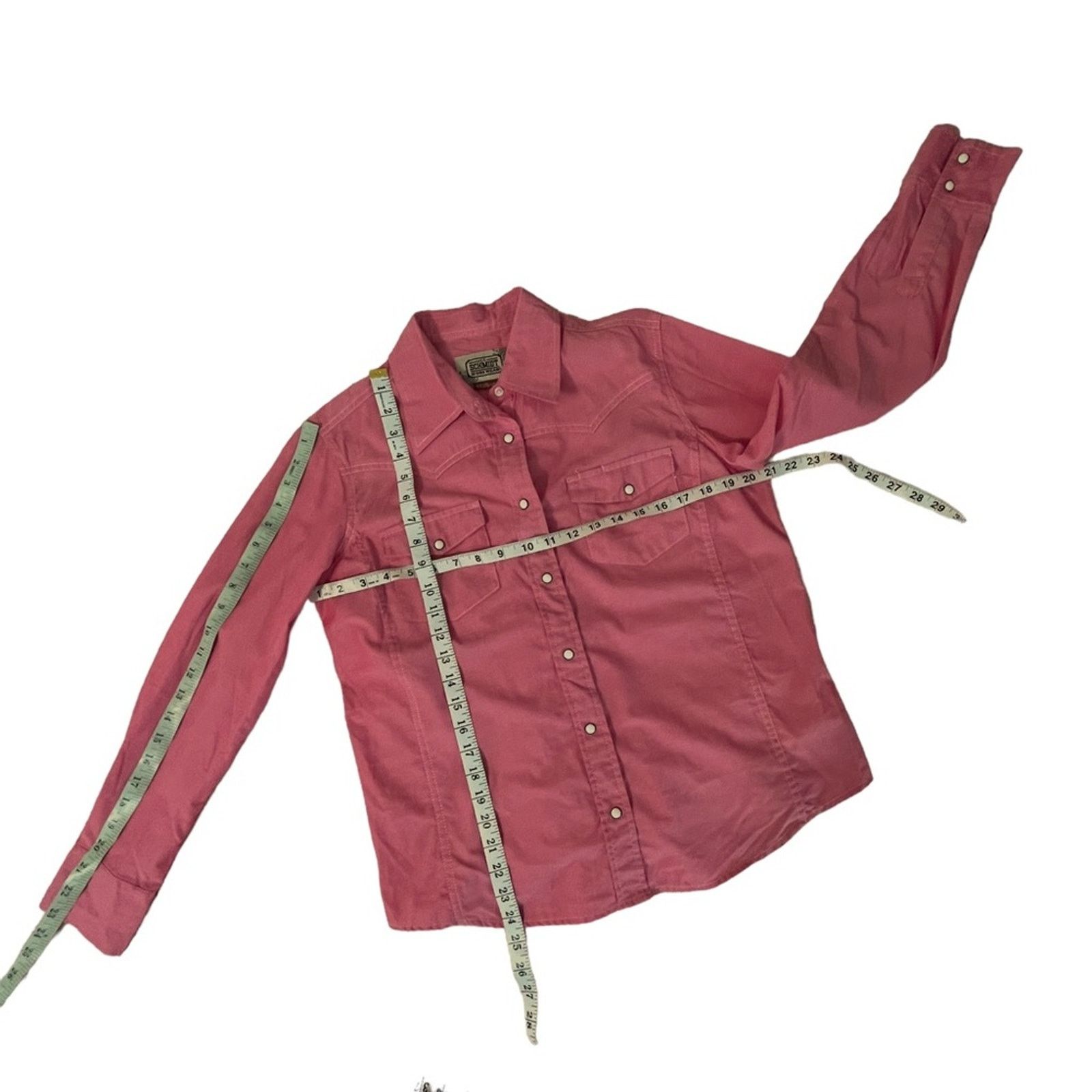 Other C. E. Schmidt Workwear pearl snap button down western shirt Size M / US 6-8 / IT 42-44 - 6 Thumbnail