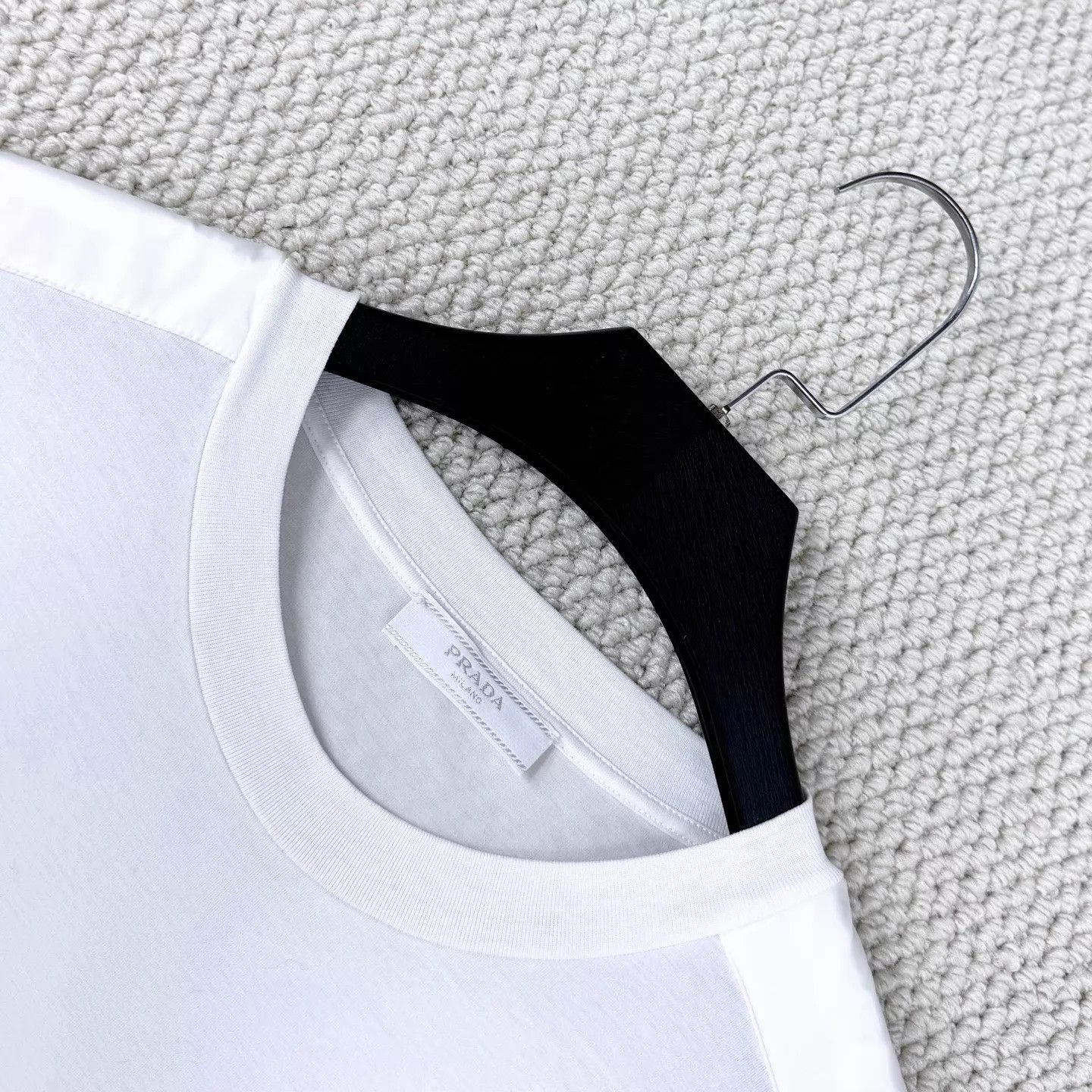 Prada Prada white color blocked nylon logo short XL unisex rare Size US XL / EU 56 / 4 - 3 Thumbnail