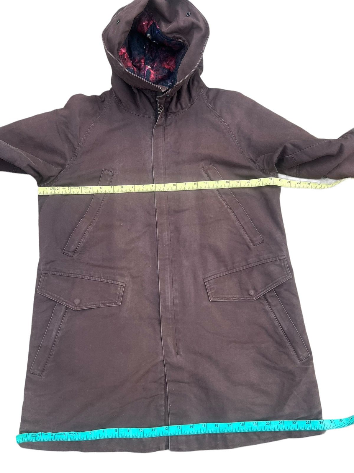 Lad Musician Lade Musician Japan Waxed Hooded Parka Jacket Size US M / EU 48-50 / 2 - 3 Thumbnail