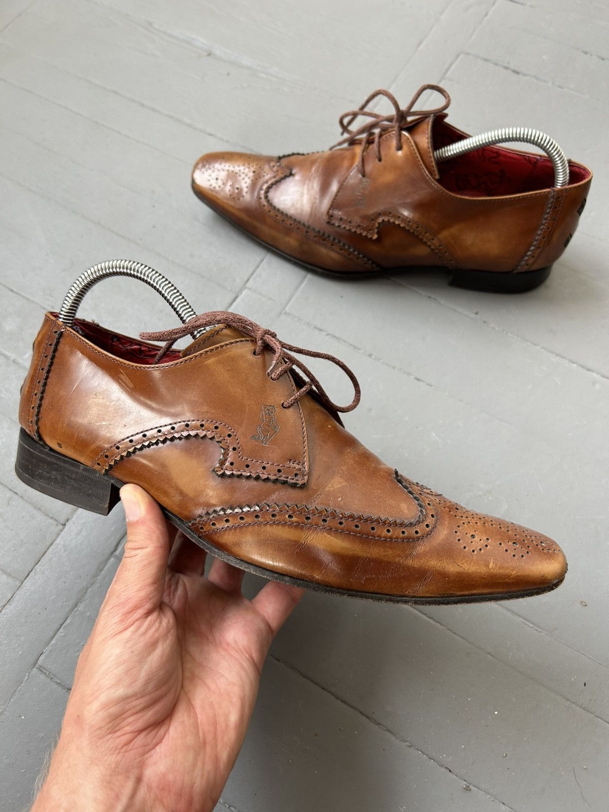 Jeffery West Jeffery West leather shoes vintage Size US 9 / EU 42 - 3 Thumbnail