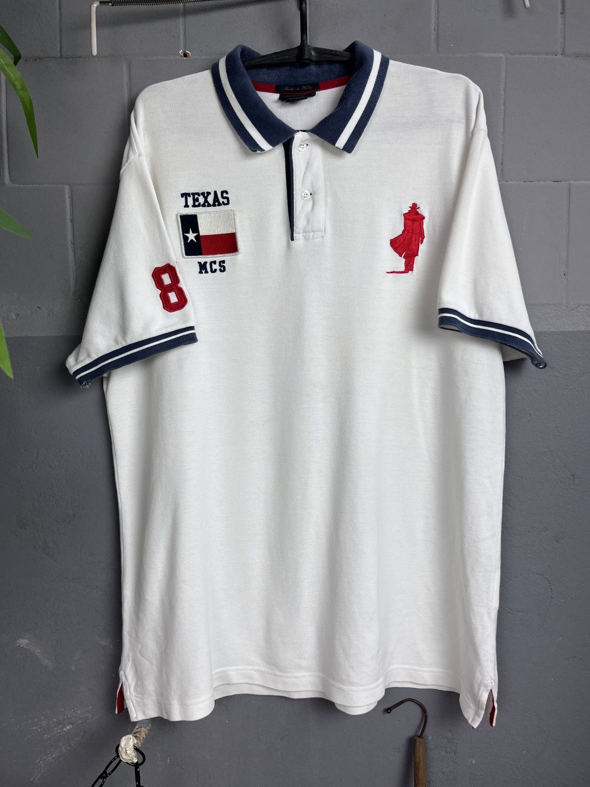 Marlboro MARLBORO TEXAS COWBOY FADED MADE IN ITALY POLO TEE - № 05 Size US L / EU 52-54 / 3 - 1 Thumbnail