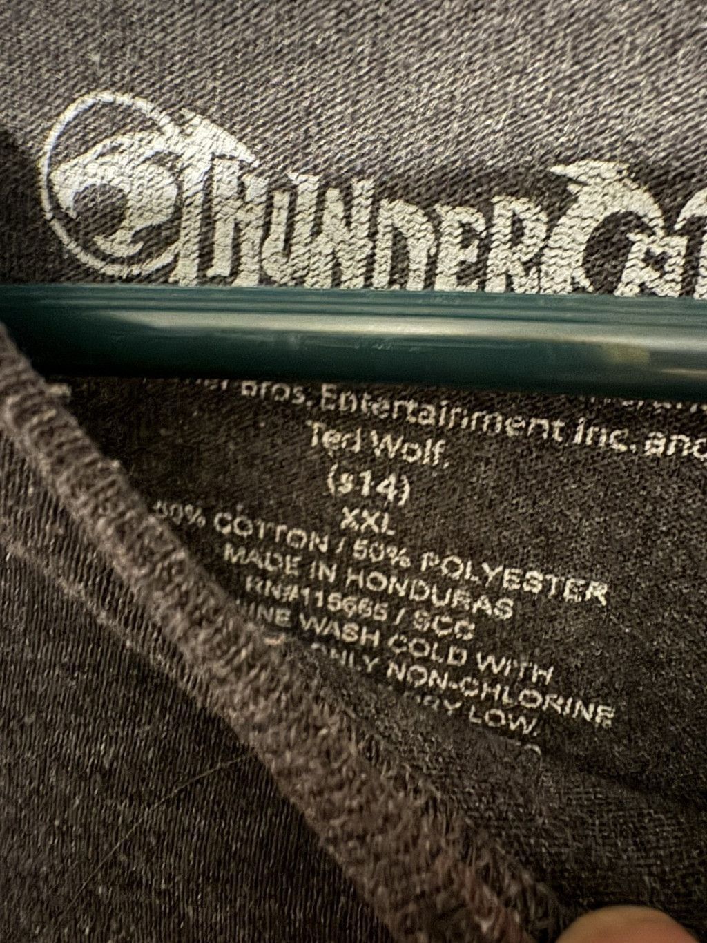 Thunderdome Thundercats Logo Tee shirt Men Size XXL Gray Animated Size US XXL / EU 58 / 5 - 4 Thumbnail