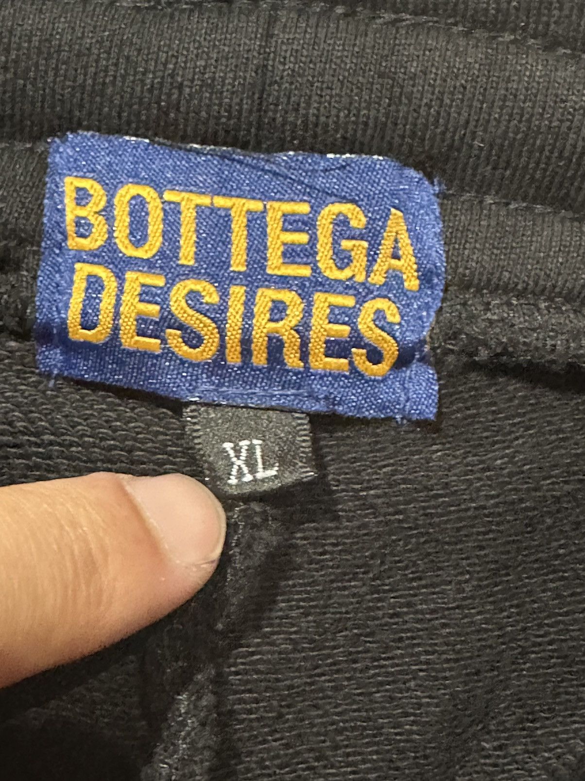Bottega Desires Bottega Desires Patches Sweatpants Black Size US 36 / EU 52 - 4 Thumbnail