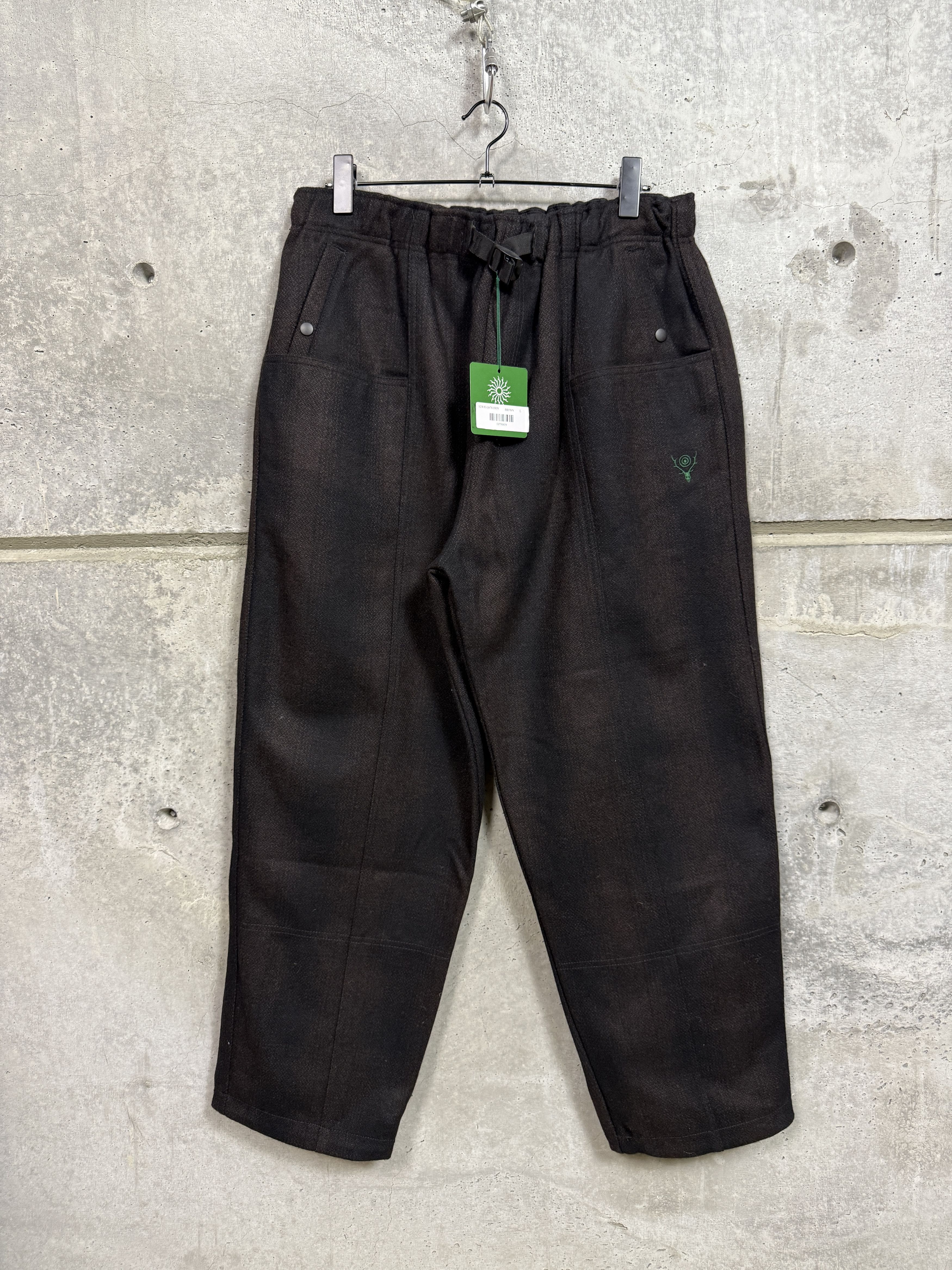 South2 West8 South2 West8 Alpaca Wool Blend Belted C.S. Pant Size US 34 / EU 50 - 1 Thumbnail